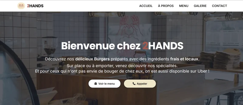 Réalisation web SDR Web – 2Hands, agence web Montpellier