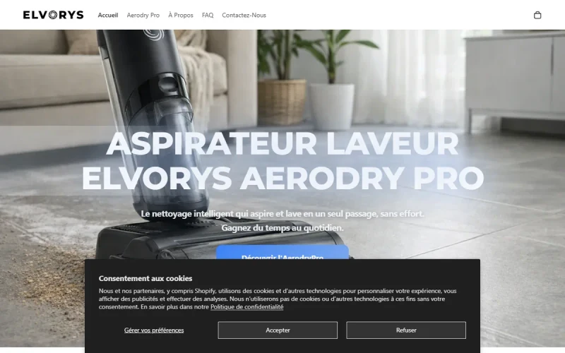 Réalisation web SDR Web – Elvorys, agence web Montpellier